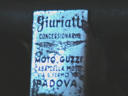 Targa Concessionario Moto Guzzi